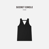 23C18085 New Casual All-Match Simple Fashion Vest Dress