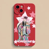 New Year Fun God of Wealth Phone Case For Vivo X300 X200 Pro Mini X200S Ultra FE V60 V50 V50E Lite T