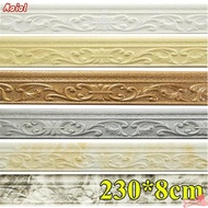 MAIAL Wall Stickers, Door Frame Decoration Waterproof Wall Skirting Border,  Self Adhesive Line Skir