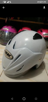 Helm Standart Model Ink CX22 Putih Metalik