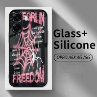 HP Softcase Glossy Glasshp For OPPO A6X - OPPO A6X 4G-5G - OPPO A6X 4G Case - OPPO A6X 5G - OPPO A6X