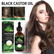 Organic Castor Oil 100% Pure Natural Jamaican Black Castor Oil for Hair Growth Eyelashes and Eyebrows-Hair Oil and Body Oil - Cold Pressed