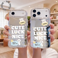 MIRROR HEBE CASE PUPPY CUTE LUCK NICE FOR REALME 7i 11 14 C11 C12 C15 C17 C20 C21Y C25 C25Y C30 C30S