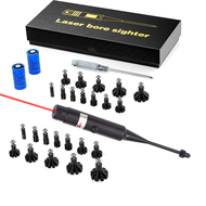 【Fast and Reliable Shipping】 Bore Sight .177 .22 Caliber To .64 Red Green Collimator Glock Sight Poi