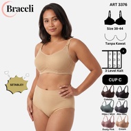 Bra Setable Braceli Bra Kemben Cup C Hook 3 Art 3376