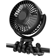 Large Capacity Octopus Fan Desktop Small Fan Portable Mini Outdoor Silent Stroller Handheld Fan