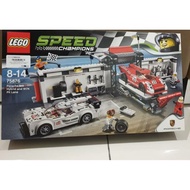 LEGO 75876 SPEED CHAMPIONS Porsche 919 Hybrid and 917k Pit Lane (NEW)