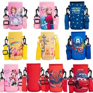 350-500ml Children's Cartoon Thermos Cup Sleeve Water Cup Sleeve Protective Sleeve Bag Strap Strap R