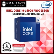 Intel Core i9-14900 / i9-14900F / i9-14900K / i9-14900KF LGA1700 14th Gen Desktop Processor (36M Cac