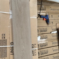Granit Lantai Motif Kayu 15x60/dMeranti Pine/Roman Granit Kayu Coklat