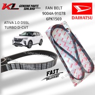 ATIVA 1.0 TURBO D-CVT D55L DAIHATSU FAN BELT 9004A-91078 6PK1569