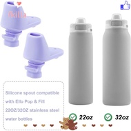 FKILLA 2pcs Water Bottle Silicone Mouthpiece, Durable Soft Replacement Mouthpiece, Silicone Water Bo
