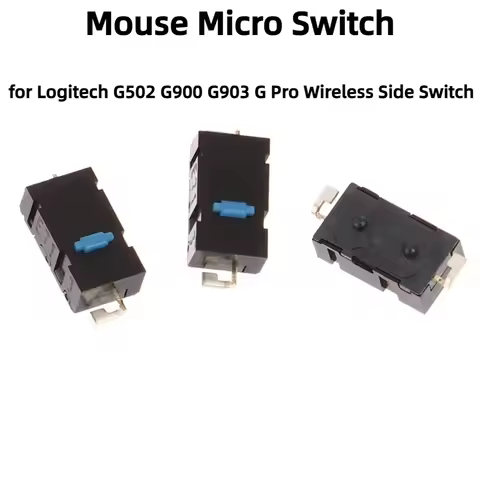 2Pcs Mouse Microswitch SMD Button Blue Dots D2LS-21 for Logitech Anywhere MX M905 ZIP G502 G900 G903