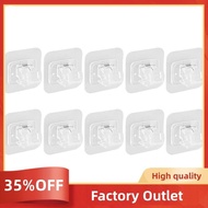 Curtain Rod Holder,Self Adhesive Hook Curtain Rods Bracket for 1-2cm Diameter Shower Curtain Rod or Curtain Pole 10Pcs Factory Outlet