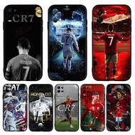 Football Star Ronaldo TPU Black Phone Case U7K for Realme C53 C51 C65 C67 12 12X TPU soft black prot