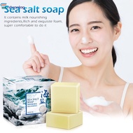Sea Salt Soap Pimple Acne Treatment Goat Milk Moisturizing Face Cleaning Soap100g    Face Wash Soap    Skin Care   Sea Salt Soap stunninging
