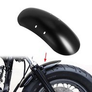 Motorcycle Custom Short Front Fender Cover Black Steel Iron For Harley Sportster Forty Eight XL1200X