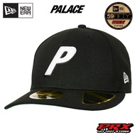 NEW ERA 59FIFTY LOW PROFILE FITTED PALACE P LOGO BLACK HAT CAP