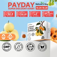 [Promote] Nature's Key Loquat & Pir Gummies Melegakan Kerongkong mengandungi ekstrak pelbagai herba 