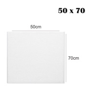 ABS 2/2 Canvas Board Drawing Stretched Art Board Oil & Acylic Painting Papan Lukisan Warna Water Co