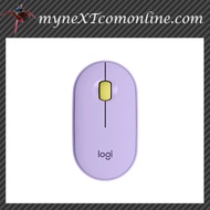 Logitech Pebble M350 Wireless Mouse - Lavander Lemonade