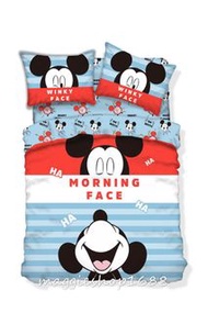3尺/4尺/5尺限時優惠*全新正品迪士尼Disney 米奇老鼠床品套裝被袋床單床笠枕袋四件套 🌟(單人至加大)