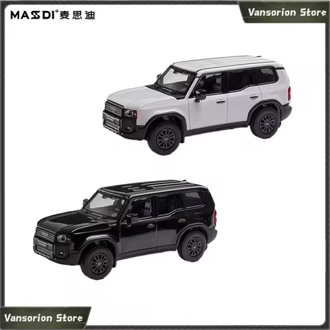 MASSDI Alloy Toyota Land Cruiser LC250 Simulation SUV Model Diecast Vehicle Collectible Display Car 
