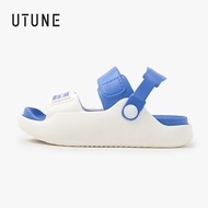 UTUNE Children's Sandals for Boy and Girls Double Straps Cartoon Cute EVA Outdoor Beach Shoes