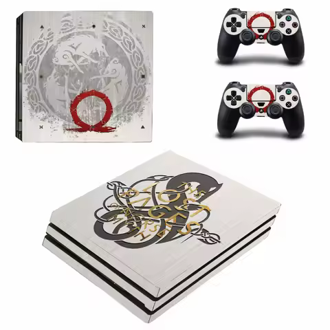 Game God of War PS4 Pro Skin Sticker Decal Cover Protector For Console and Controller Skins Vinyl