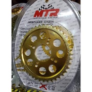 RAIDER 150 14/41 GOLD SPROCKET CHAIN SET SUZUKI RAIDER150 Fi / Carb 14/41T Chainset