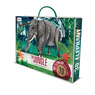 Sassi 3D puzzle of Elephant model, 3D model paper material