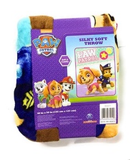 Paw Patrol Silky Soft Throw with Skye and Chase 40