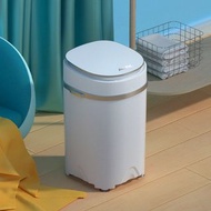 奧克斯洗衣機小型租房半自動迷你家用單桶嬰兒內衣帶甩洗脫一體機