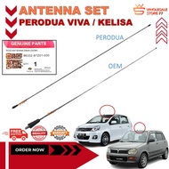 ORIGINAL | Kelisa / Viva Antena Antenna FM AM STEREO SIDE AERIAL BLACK RETRACTABLE RADIO 86332-87Z01