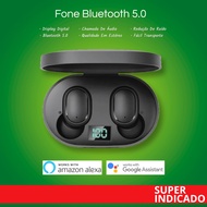 E6S Wireless Earbuds TWS Bluetooth 5.0 with LED Display Stereo | Microphone and Noise Cancellation