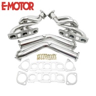 Exhaust Header & Downpipe for NISSAN 03-06 350Z Z33 G35 V35 VQ35DE