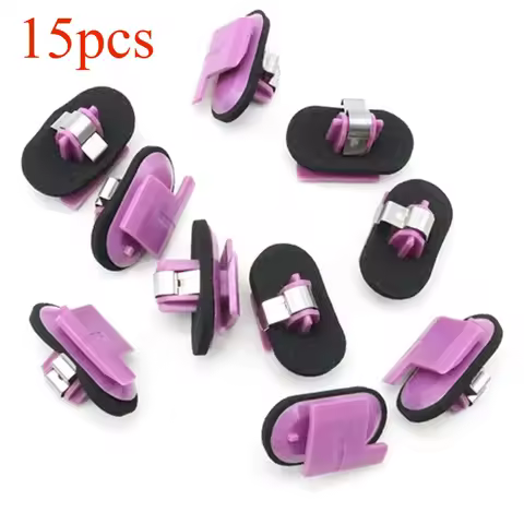 15pcs T4N6066 Door Tread Sill Panel Plate Retainer Clip Fit For Jaguar XE F-Pace XF XFL XEL I-Pace