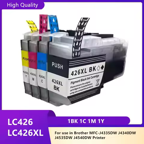 LC426 LC426XL 426XL Compatible Ink Cartridge For Brother MFC-J4335DW MFC-J4340DW MFC-J4535DW MFC-J45