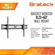 BRATECK KL31-46T Tilt Wall Mount Bracket 37-80inch TV Monitor Bracket