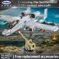 Warthog Xingbao XB06022 A-10 frequency aircraft assembly toy