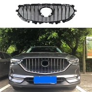 Modified Front Grill For Mazda CX-5 CX5 CX8 CX-8 2017 2018 2019 2020 Bumper Grilles Mesh Cover Racin