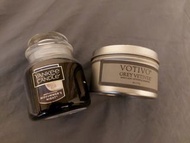 Yankee Candle Midsummer's Night ＆ Votivo Grey Vetiver 蠟燭