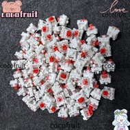 COCOFRUIT 20Pcs Mechanical Keyboard Switches, Plastic Dustproof Keyboard Switches,  Linear Clicky Ta
