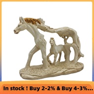 Horse Sculpture Resin Indian Horse Statue Home Decoration Desktop Decoration Animal Figurines