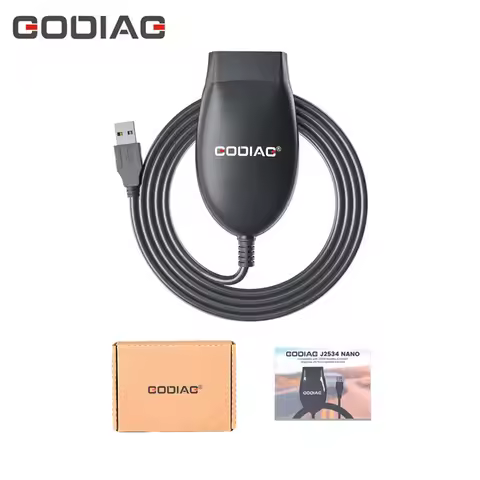 GODIAG GD101 J2534 Diagnostic Cable Support J2534&ELM327 Diagnose J1979 Compatible Vehicles For Toyo