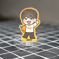 Keychain, Standee, Hologram Swinging Model HLE25 Zeus Peanut Zeka Viper Delight Chibi Study Desk and