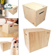[Garende] Box Multifunctional Wooden Plyometric Box Plyometric 1 Agility Box for Lunges Workout Squa