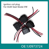 Ignition Coil Connector Harness Plug Wiring For Audi A3 A4 S3 Q5 Q7 VW Jetta Passat Seat Skoda 1.8T 