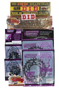 โซ่สเตอร์ โซนิค/LS125/แด๊ช 415-13/14/15-30/32/34 เลือกได้ 1ชุด3ชิ้น RYNO+โซ่415หลายยี่ห้อ