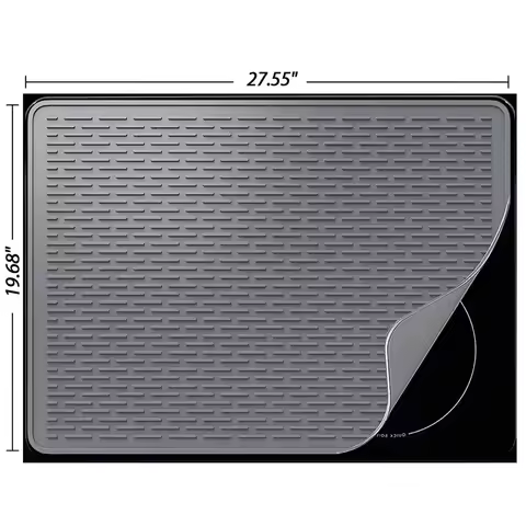 Mat Induction Cooktop Induction Cooker Cover Induction Cooktop Protector Mat Silicone Home Heat-resi